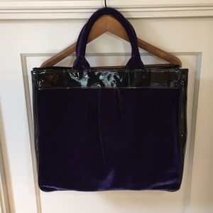 Luxurious Velvet Tote